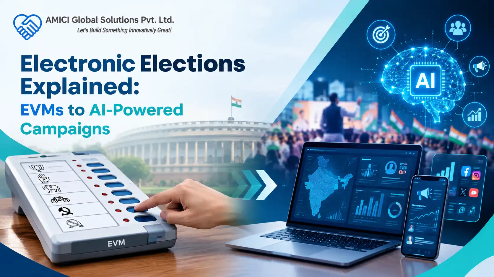 Electronic Elections Explained: From EVMs to AI-Powered Campaigns